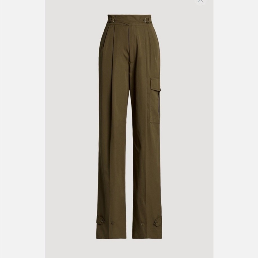 Ralph Lauren Collection Green Cargo Pants - Picture 4 of 11